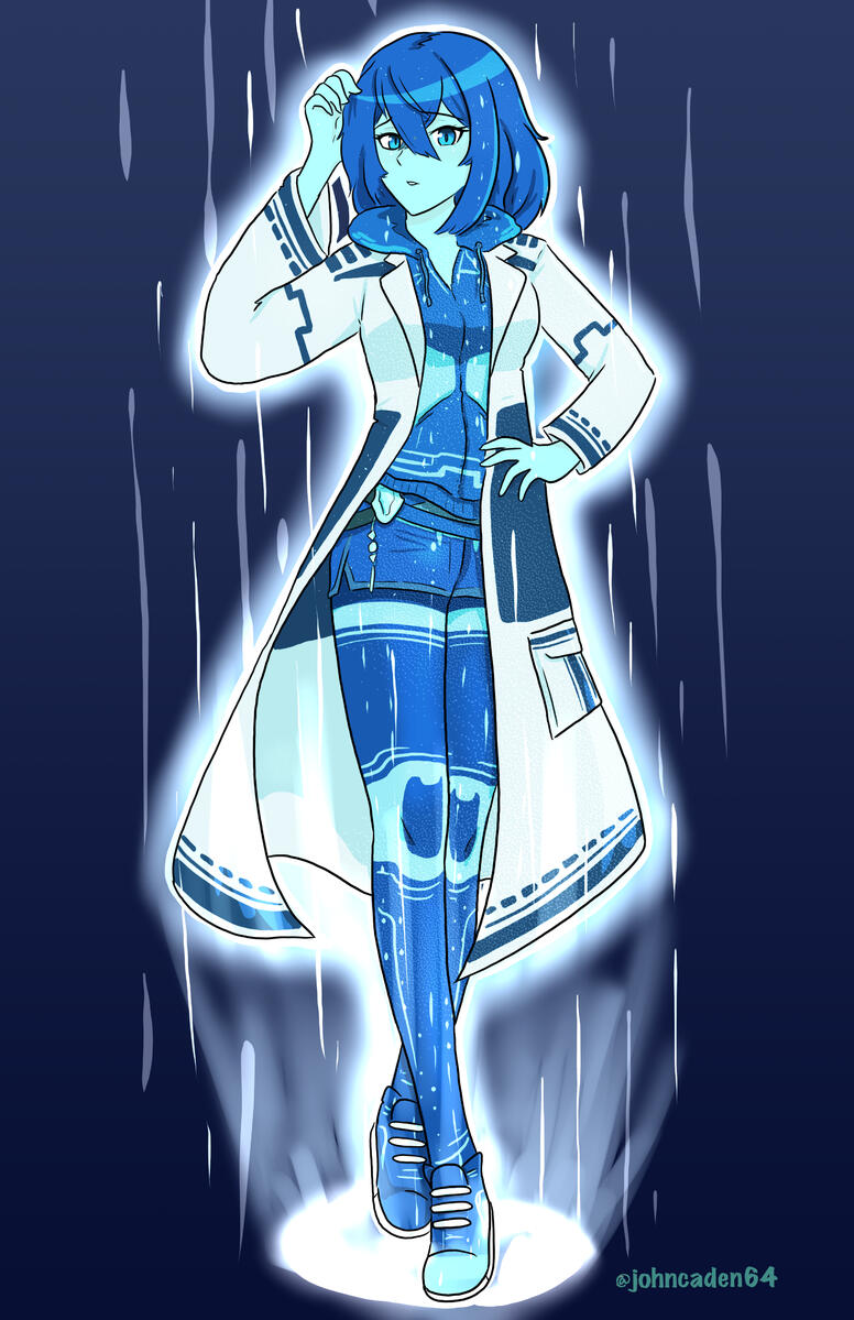 The A.I. herself.