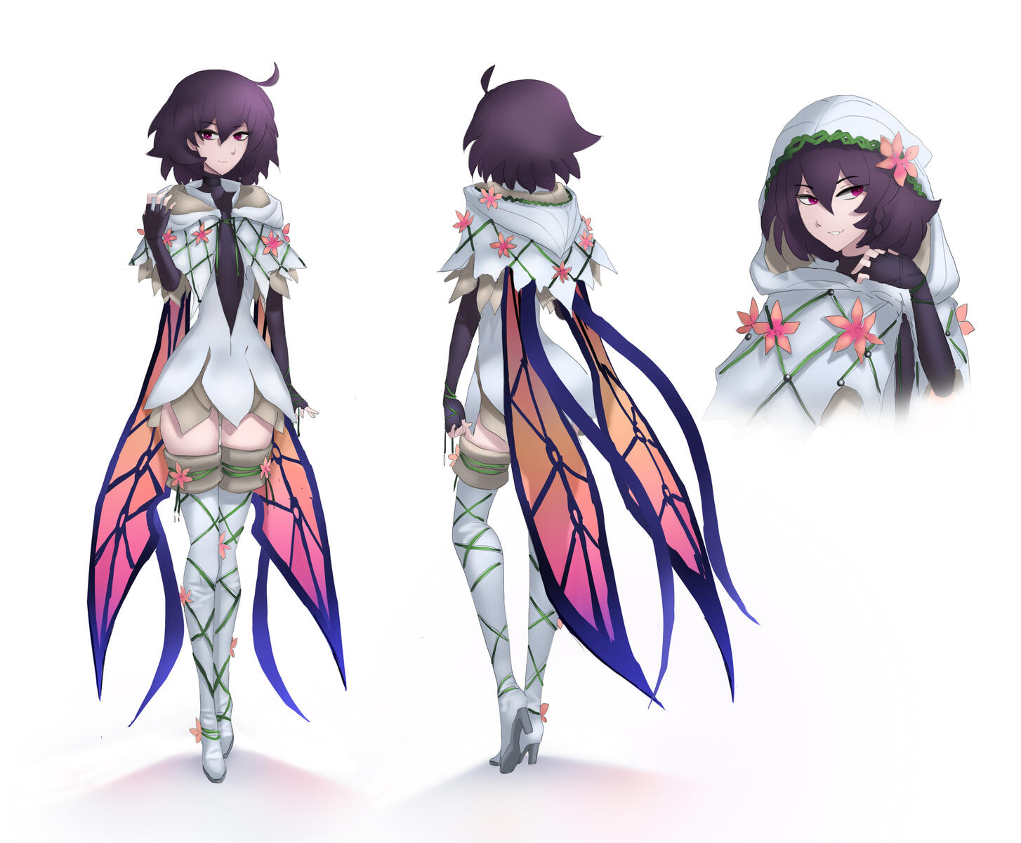 Resplendent (Light) - An outfit based on the Ljósálfar.