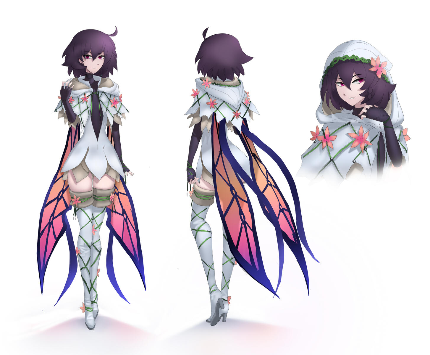 Resplendent (Light) - An outfit based on the Ljósálfar.