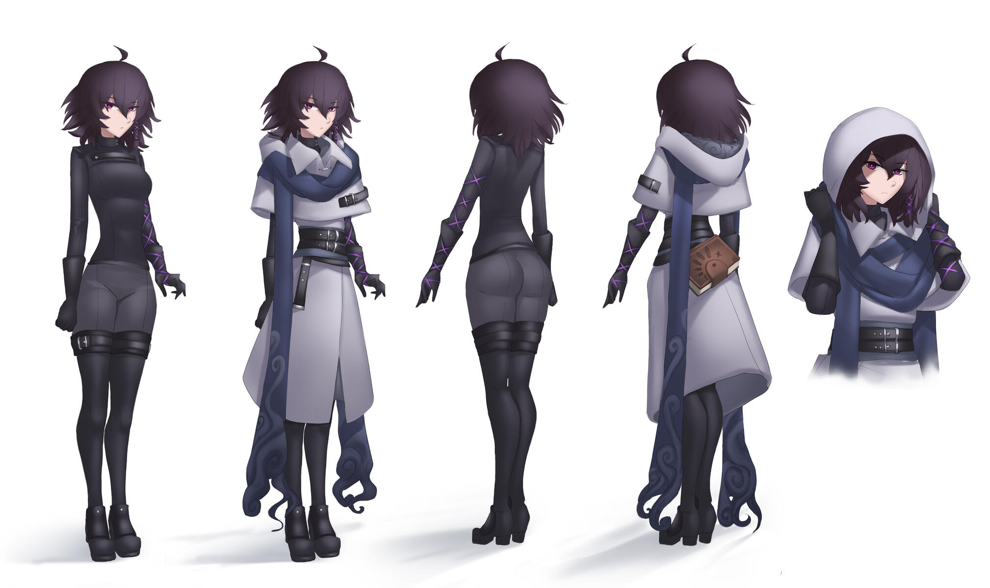 ឵឵Her outfit during the day, DynaLight.